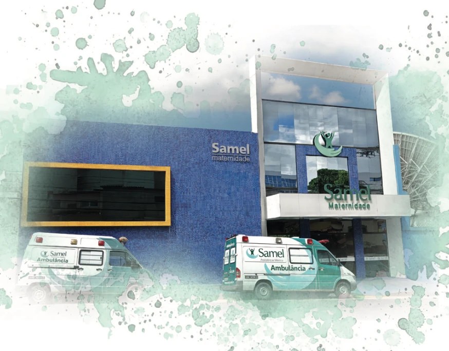 Fachada da Maternidade Samel